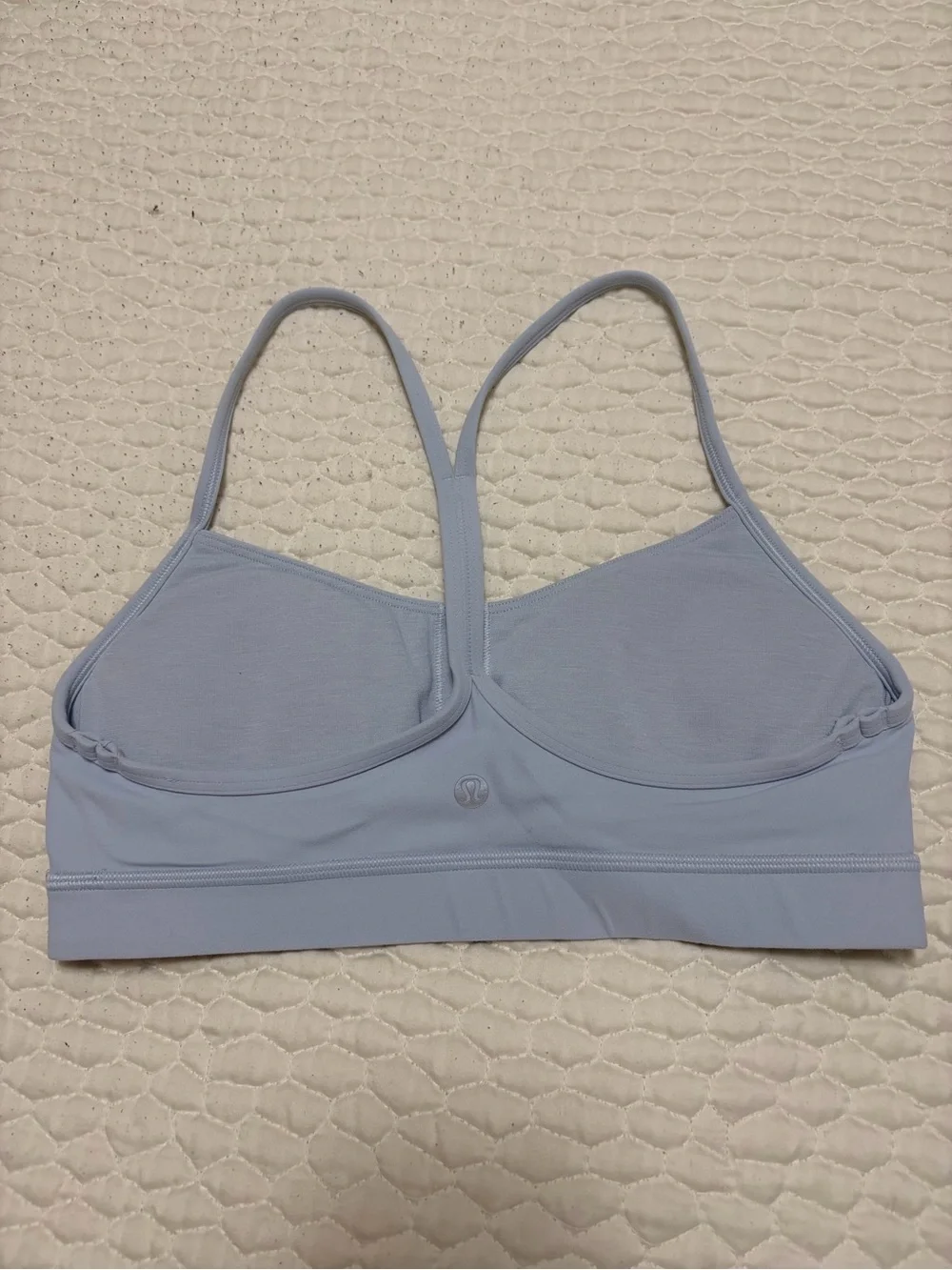 lululemon athletica Flow Y Bra Nulu in Starch Blue (Light Blue)